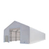 30' x 80' Dual Truss Storage Shelter with Heavy Duty 17 oz PVC Cover & Drive Through Doors, TMG-DT3082