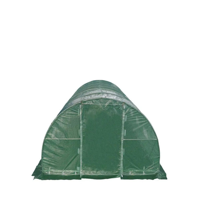 TMG Industrial 10’ x 30’ Tunnel Greenhouse Grow Tent w/Ripstop Leno Cover, Cold Frame, Roll-Up Mesh Windows, Round Top Roof, TMG-GH1030R