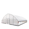 9.1 m x 12.2 m Commercial Tunnel Greenhouse (30' x 40') with 6 Mil Clear Poly Covers and Roll-Up Sides, TMG-GH3040-V2 (Previously GH3040)
