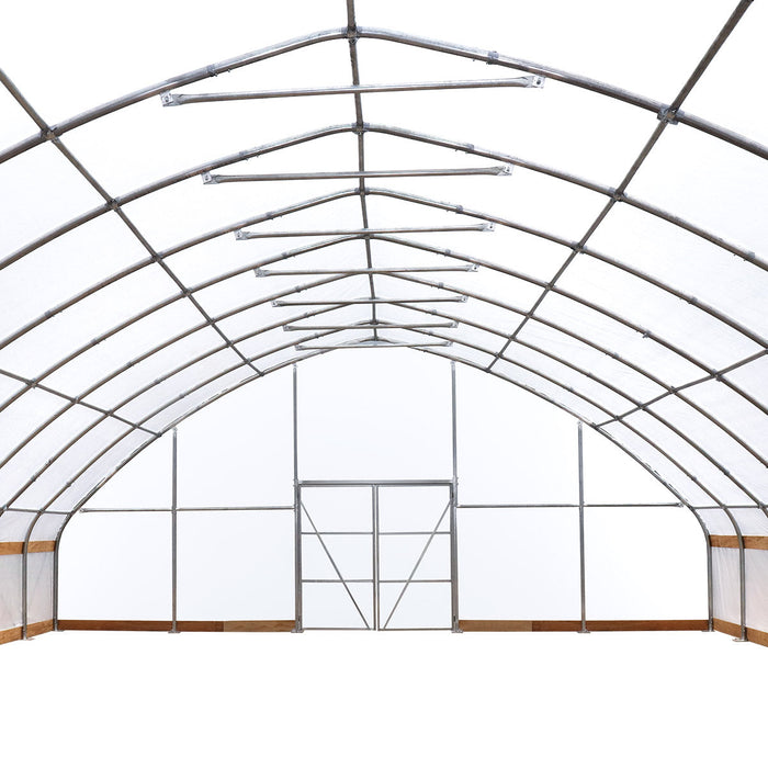 30' x 40' Commercial Tunnel Greenhouse with 6 Mil Clear Poly Covers and Roll-Up Sides TMG-GH3040-V2 (Previously GH3040) TMG Industrial CA