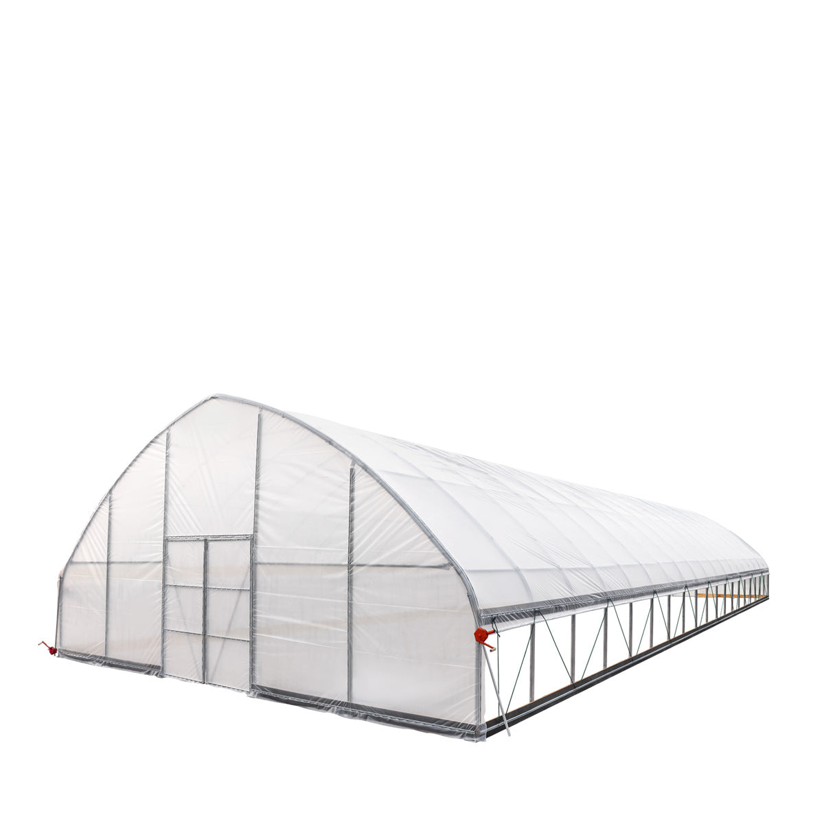 9 x 25 m Commercial Tunnel Greenhouse with 6 Mil Clear Poly Covers and Roll-Up Sides, TMG-GH3080-V2 (Previously GH3080) TMG Industrial Australia