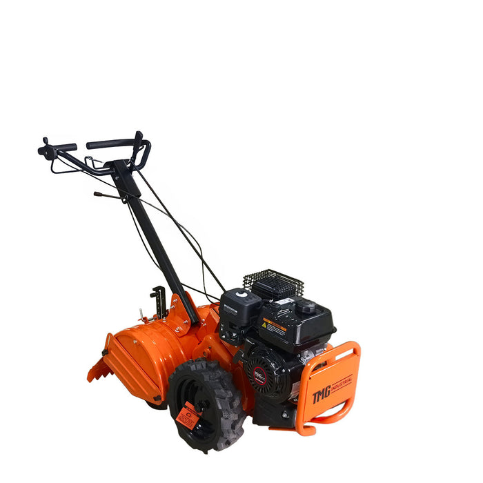 457 mm Self-Propelled Garden Tiller, Dual Rotation, 165 mm Tilling Depth, 196cc (6.5HP) Gas Engine, TMG-GT30 TMG Industrial CA