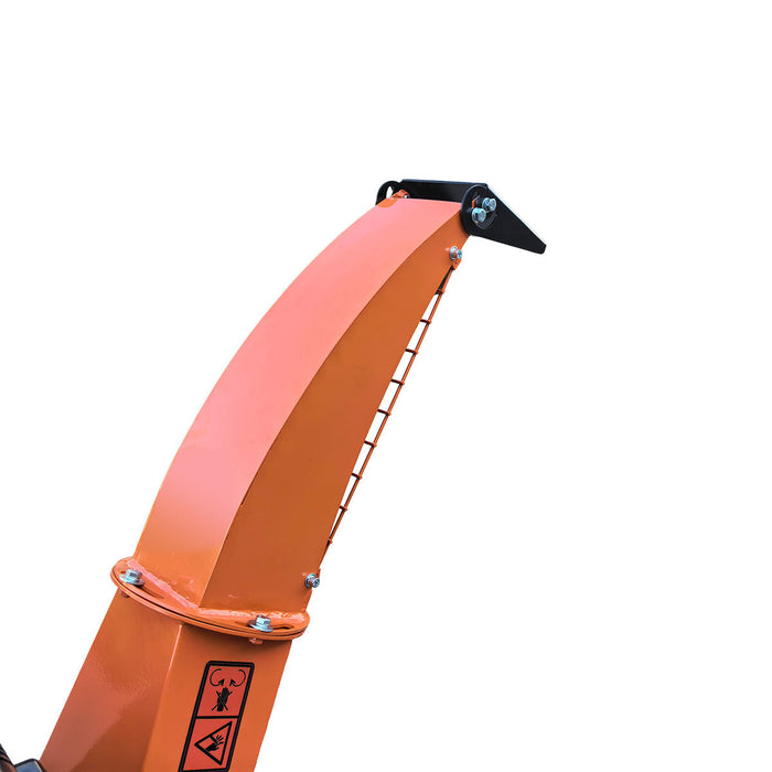 120 mm Wood Chipper with 14 HP Gas Engine, Electric Start, 50 mm Hitch Tow-Behind, TMG-GWC20L TMG Industrial CA