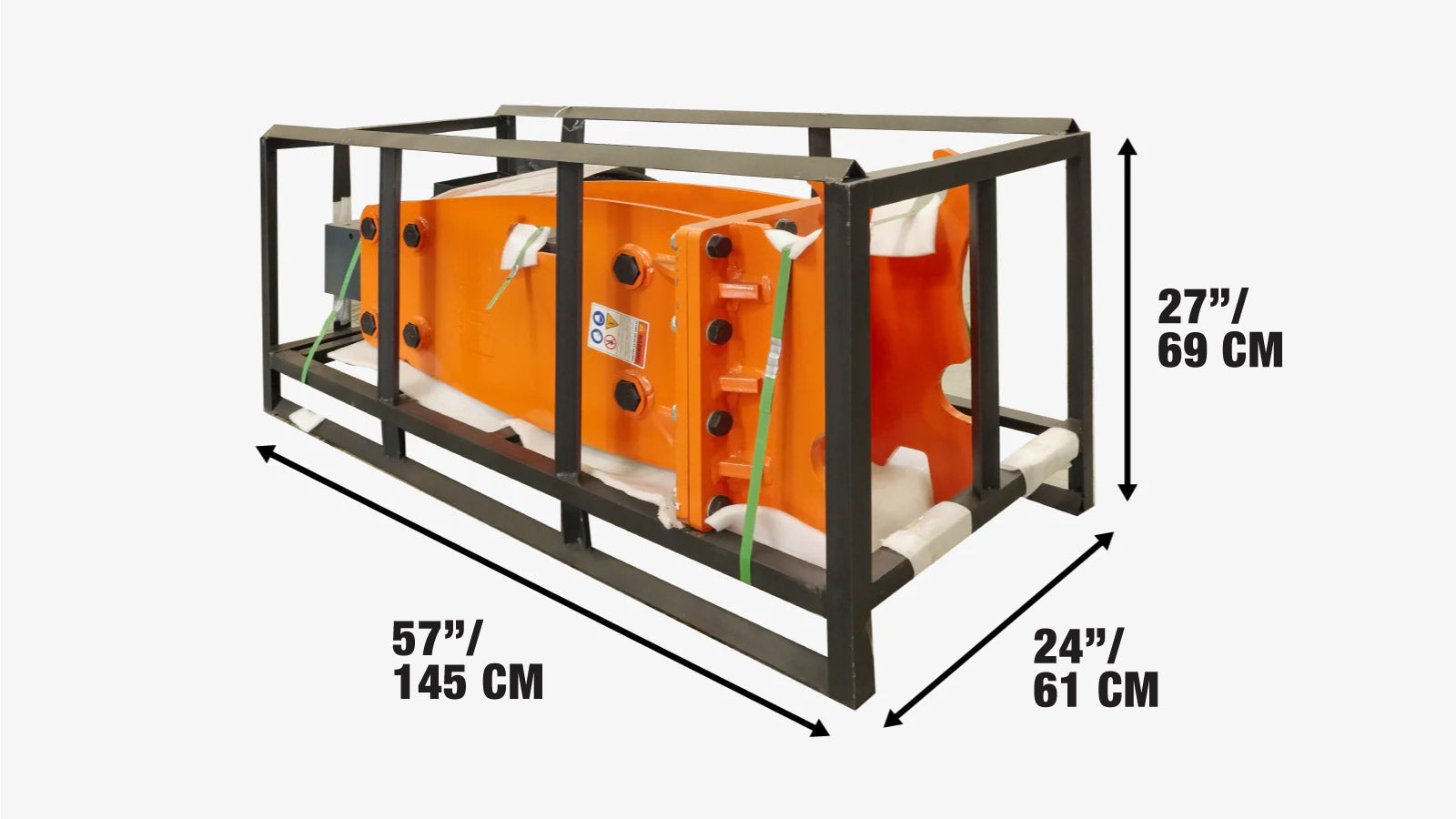 6–9 tonnin kaivinkoneen/kaivurikuormaajan hydraulinen vasara, Q/C, 3