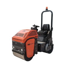 1 tonnin ajettava kaksoisrumpuinen täryjyrä, 13 hv:n Honda GX390 -moottori, 20