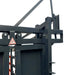 TMG Industrial 10’ Cattle Work Chute 4500-lb Weight Scale, Side Exit, Upper/Lower Swing Openings, LCD Weight Display, TMG-CSC10