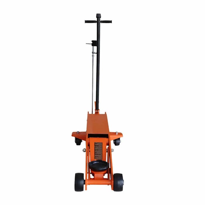 TMG Industrial 10 Ton Long Reach Chassis Service Jack, Twin Pistons, 6-1/2” Ground Clearance, 360° Pivot, TMG-AJL10
