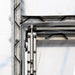 TMG Industrial 10’ x 40’ Lean-To Greenhouse Grow Tent w/6 Mil Clear EVA Plastic Film, Cold Frame, Hand Crank Roll-Up Side, 6-½’ Sidewall, TMG-GHL1040