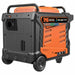 TMG Industrial 10500 Watt Digital Inverter Hybrid Portable Generator, Tri-Fuel Capabilities (Gas/LPG/NG), 8hrs 50% Load Run Time, CETL,ETL Certified For Canada/US, EPA emissions compliance, TMG-GDI105