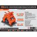 TMG Industrial 11,000-lbf Hydraulic Plate Compactor, 4-7 Ton Excavator Weight, 39” Compact Capacity, TMG-ECP41