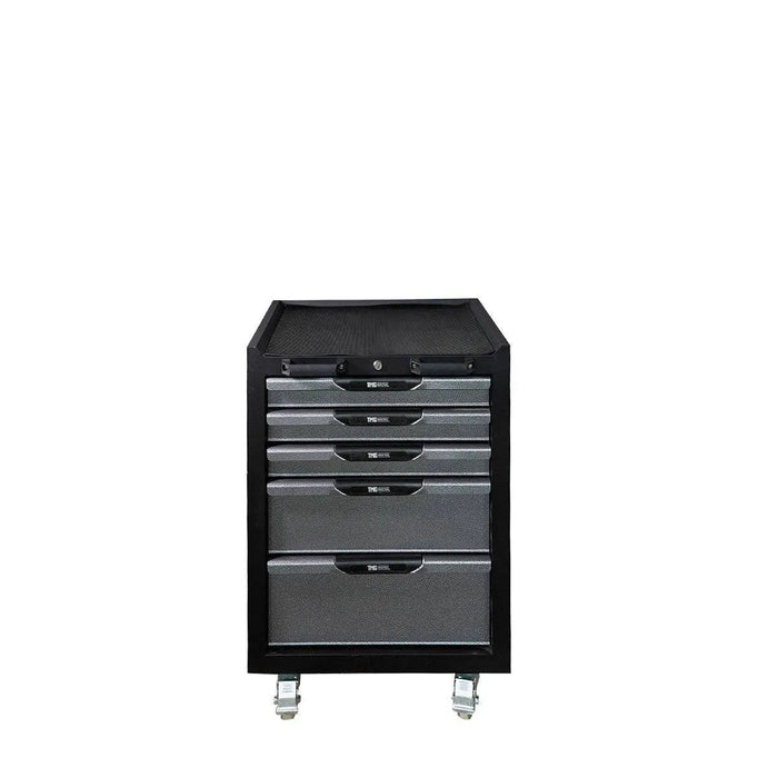 TMG Industrial 12’ Extreme-Duty Steel Garage Tool Chest w/Pegboard, Power Outlets, USB Port, Magnetic Motion LED Lamps, Cabinets & Roll-Out Tool Chest, TMG-WBM12