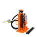 TMG Industrial 12 Ton Air Hydraulic Bottle Jack, Manual & Pneumatic Control, Double Springs, 20” Lift Height, TMG-AJA12