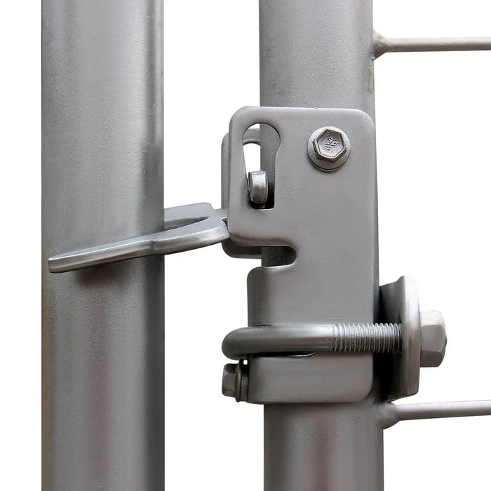 TMG Industrial 12’ x 12’ Galvanized Dog Kennel, Easy Assembly, Weather-Resistant, TMG-DCP12