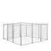TMG Industrial 12’ x 12’ Galvanized Dog Kennel, Easy Assembly, Weather-Resistant, TMG-DCP12