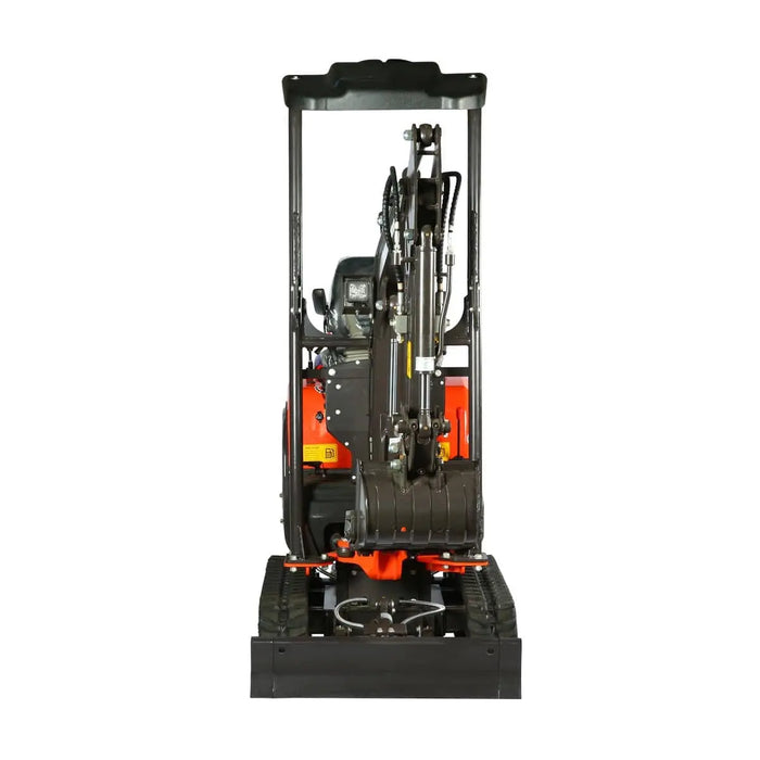 TMG Industrial 1200 KG Mini Compact Excavator, 14 HP Kubota Diesel, KDK Pump, Eaton Motor, Zero Tail Overhang, Adjustable Chassis Width, TMG-MVE12
