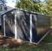 TMG Industrial 13’ x 20’ Metal Garage Shed with Double Front Doors, 7’9” Peak Height, Side Entry Door, 240 Sq-Ft Floor Space, TMG-MS1320A