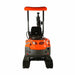 TMG Industrial 1600 KG Mini Compact Excavator, 16 HP Kubota Diesel, KDK Pump, Eaton Motor, 85” Digging Depth, TMG-MVE16