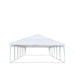 TMG Industrial 20' x 40' Heavy Duty Outdoor Party Tent, PE tarpaulin fabric, 6’6” Overhead, 10’ Peak Ceiling, TMG-PT2040A
