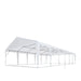 TMG Industrial 20' x 40' Heavy Duty Outdoor Party Tent, PE tarpaulin fabric, 6’6” Overhead, 10’ Peak Ceiling, TMG-PT2040A