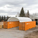 TMG Industrial 20' x 40' PVC Fabric Container Shelter, Fire Retardant, Water Resistant, UV Protected, TMG-ST2041CV(Previously ST2040C)