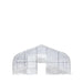 TMG Industrial 20’ x 60’ Tunnel Greenhouse Grow Tent w/12 Mil Ripstop Leno Mesh Cover, Cold Frame, Roll-up Windows, Peak Ceiling Roof, TMG-GH2060
