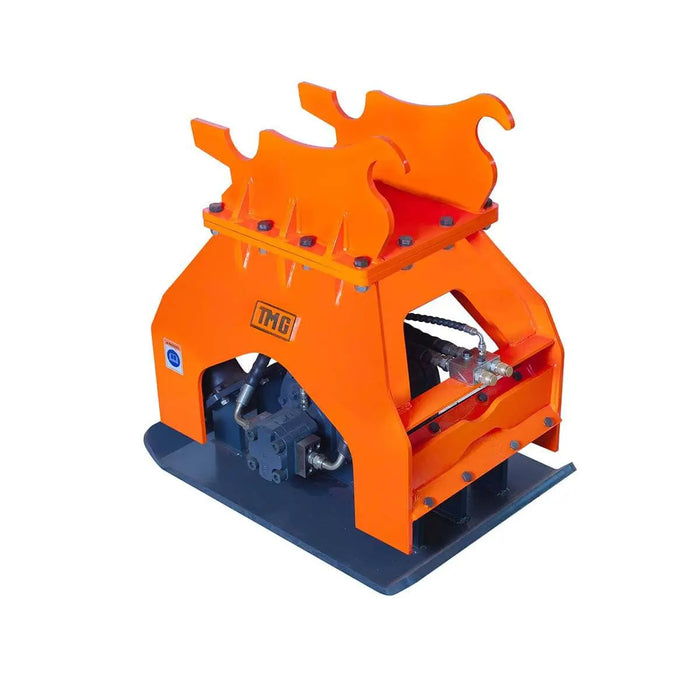 TMG Industrial 22,000-lbf Hydraulic Plate Compactor, 10-16 Ton Excavator Weight, 48” Compact Capacity, TMG-ECP61