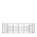 TMG Industrial 24’ x 24’ Galvanized Dog Kennel, Easy Assembly, Weather-Resistant, TMG-DCP24