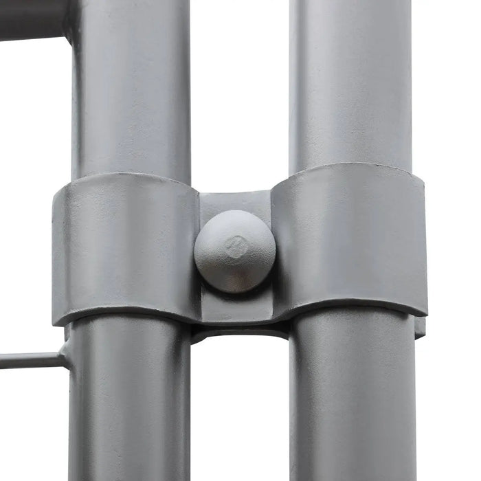 TMG Industrial 24’ x 24’ Galvanized Dog Kennel, Easy Assembly, Weather-Resistant, TMG-DCP24