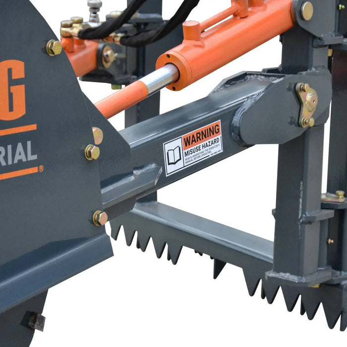 TMG Industrial 26” 3-Point Hitch Stump Grinder, Category 1 & 2 Hookup, Driveline Shaft Included, 30-50 HP Tractor, TMG-TSG26 (Discontinued)