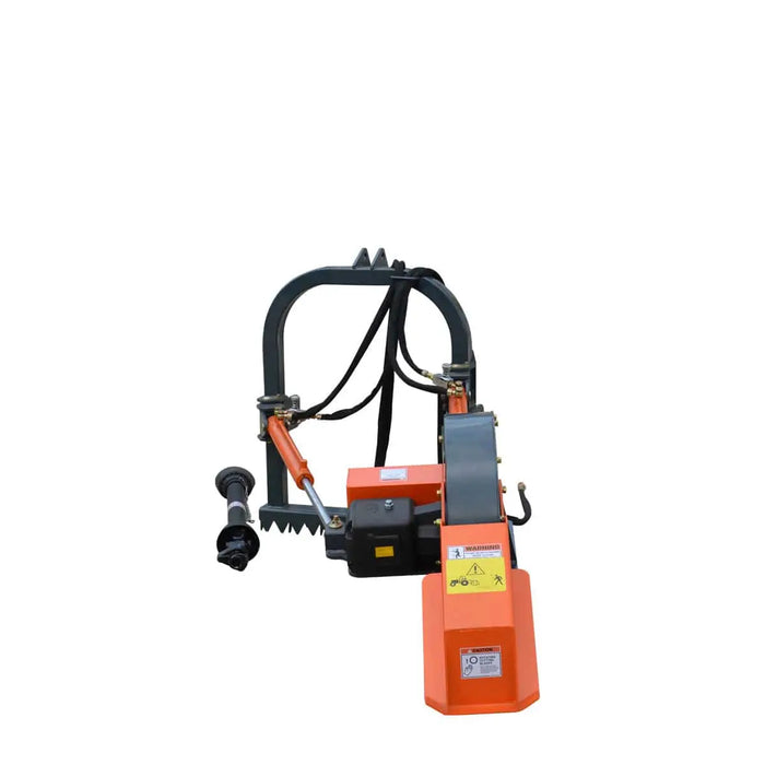 TMG Industrial 26” 3-Point Hitch Stump Grinder, Category 1 & 2 Hookup, Driveline Shaft Included, 30-50 HP Tractor, TMG-TSG26 (Discontinued)