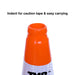 TMG Industrial 29” PVC Reflective Traffic Cones, 6 Cones, 14” Square Base, Hot & Cold Weather, High-Intensity Reflective Bands, TMG-TC29-6