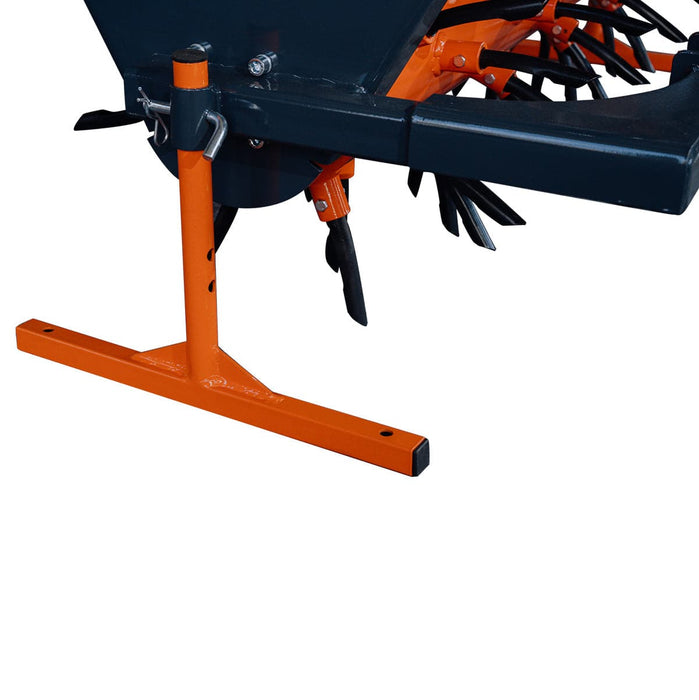 3-pistekiinnitteinen rumpuilmastin, työleveys 50", luokan 1 ja 2 traktorit, tulpan pituus 5", TMG-TLA50