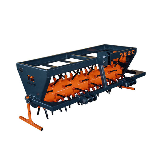 3-pistekiinnitteinen rumputulppailmastin, työleveys 62", luokan 1 ja 2 traktorit, tulpan pituus 5", TMG-TLA60