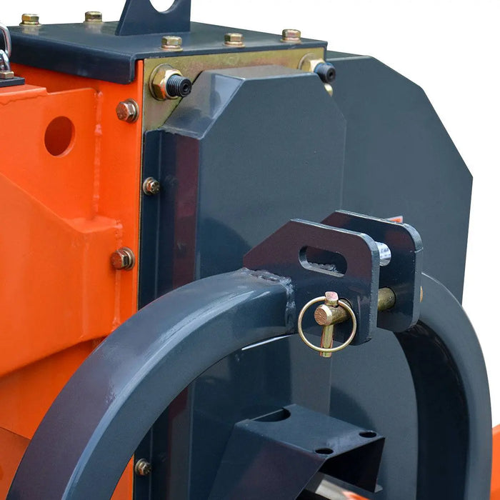 TMG Industrial 3-Point Hitch Firewood Branch Logger & 45° Adjustable Belt Conveyor, 20-60 HP Tractor, PTO Driveline Shaft Included, TMG-TFL42