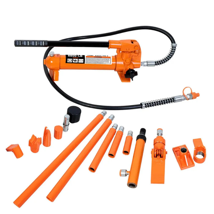 TMG Industrial 4 Ton Auto Body Repair Kit, 11”-16” Ram Height Range, TMG-ARB04