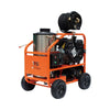 4000 PSI Hot Water Pressure Washer with 85’ Hose Reel, 14 HP Kohler Engine, Electric Start, Gas Fired, Triplex Plunger Pump, TMG-HW41R