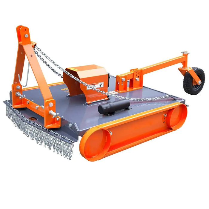 TMG Industrial 48” 3-Point Hitch Slasher Topper Mower, Category 1 & 2, PTO shaft included, TMG-TST48