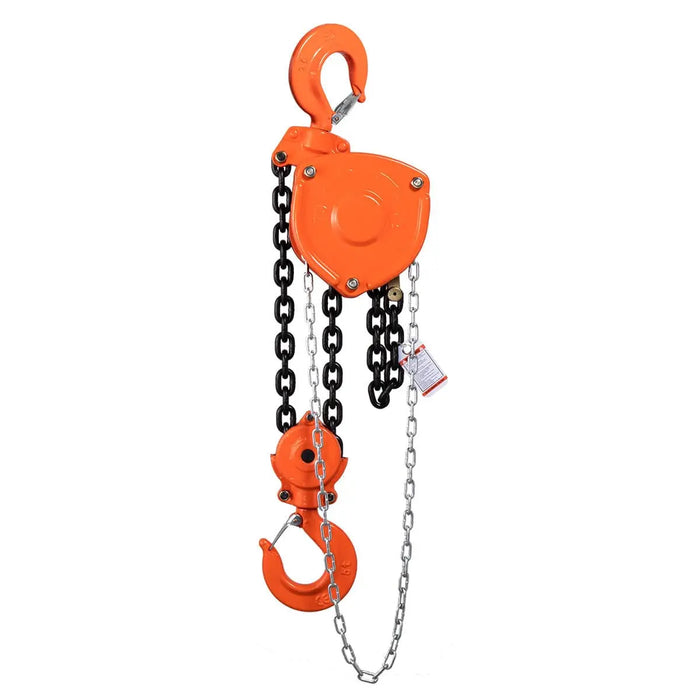 TMG Industrial 5 Ton 20' Lift Chain Hoist, 360° Swivel Hook, ASME B30.16, TMG-AHC5