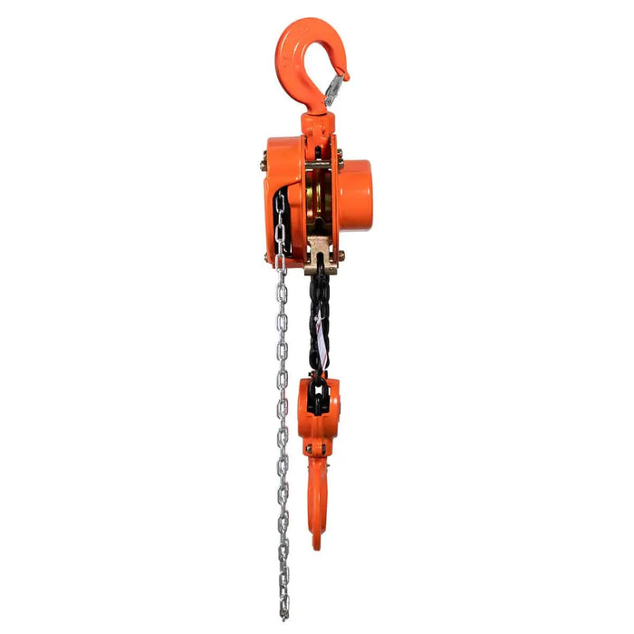 TMG Industrial 5 Ton 20' Lift Chain Hoist, 360° Swivel Hook, ASME B30.16, TMG-AHC5