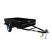 TMG Industrial 5’ x 7’ Single Axle Utility Trailer, 2090 Lb Payload Capacity, Robust Construction, Powder Coated, LED Lights, Compact Size, 2” Coupler, TMG-UT57