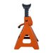 TMG Industrial 6 Ton Jack Stand, Ratchet Style, Large Saddle, Unified Frame Construction, Solid Steel Handle, 1 Pair, TMG-AJS06