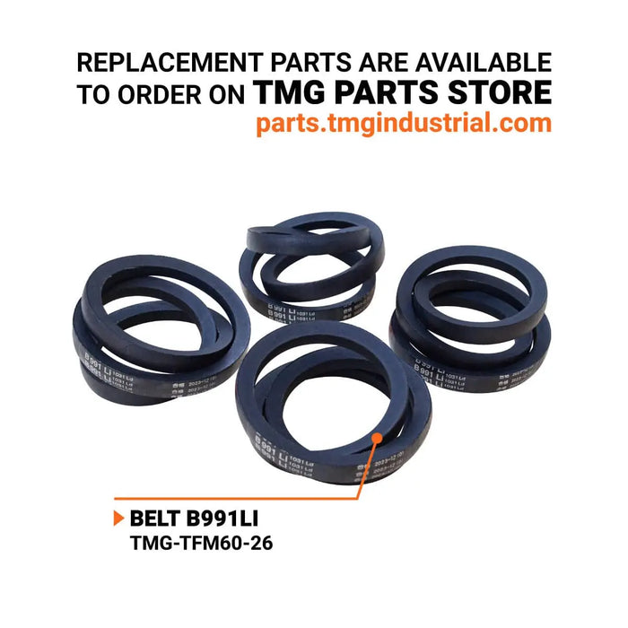 TMG Industrial 60” Flail Mower, 3-Point Hitch, 30-60 HP Tractor, PTO Drive Shaft, TMG-TFM60