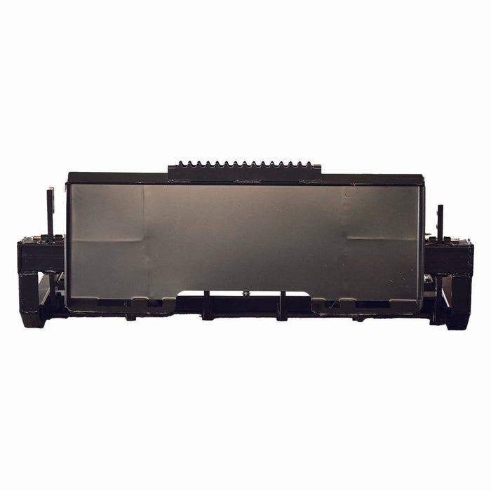 60" liukuohjattu maanmuokkauskone, säädettävät ja käännettävät ilmastushampaat, pultattavat leikkuuterät, irrotettava seula TMG-SLP60