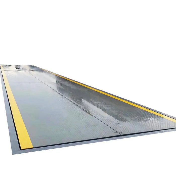 TMG Industrial 60 Ton Weighbridge Truck Scale, -35℃ to +70℃, 10’ x 56’ (W x L), High-Quality Steel, U-Shape Beam Design, 120% Safe Overload, TMG-FST60