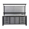 7' Commercial-Grade Workbench with Pegboard & Stainless Steel Benchtop, TMG-WBC07(draft)