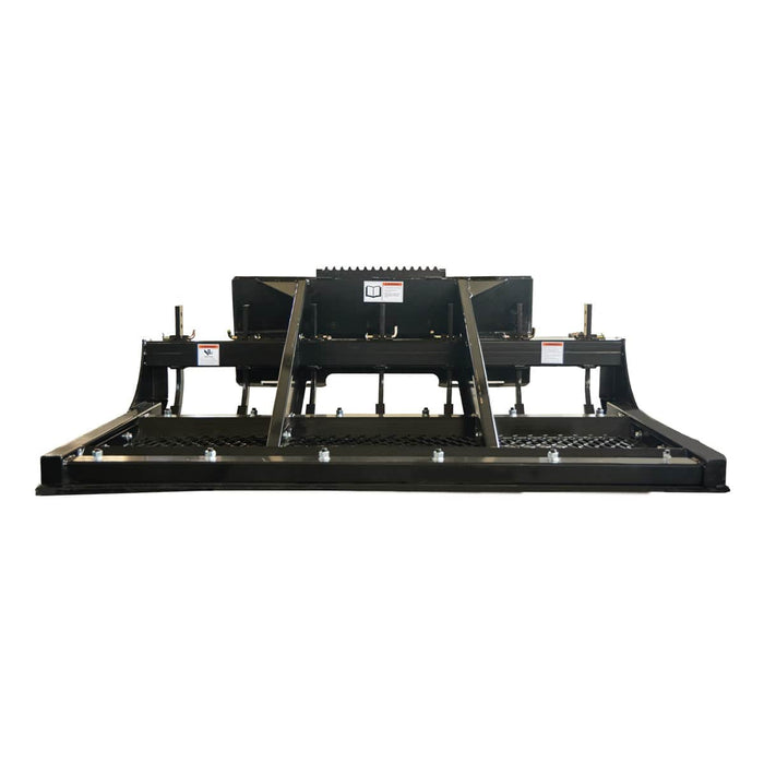 72" liukuohjattu maanmuokkauskone, säädettävät ja käännettävät ilmastushampaat, pultattavat leikkuuterät, irrotettava seula, TMG-SLP70