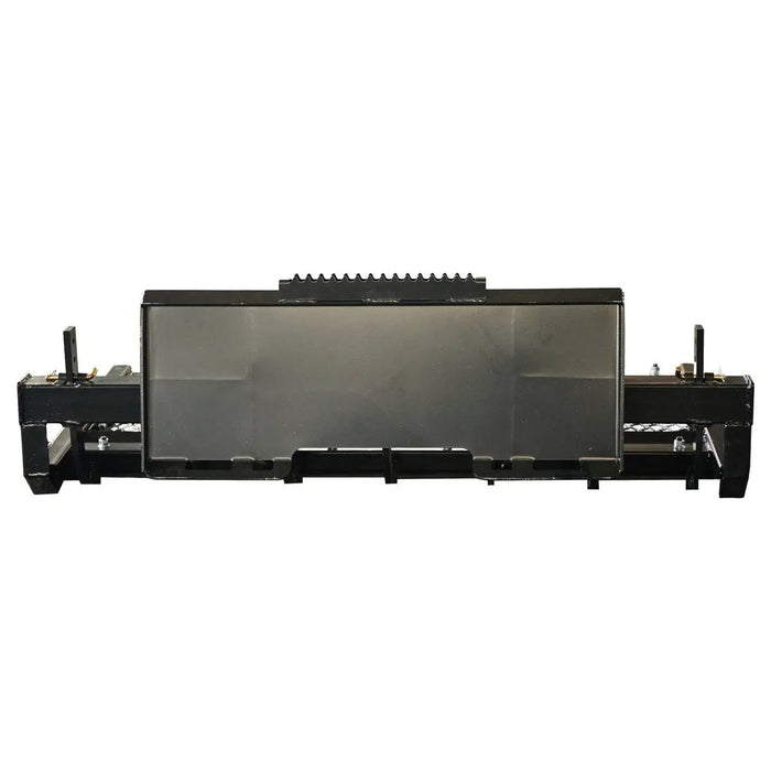 TMG Industrial 72” Skid Steer Land Plane, Adjustable & Reversible Scarifier Teeth, Bolt-On Cutting Blades, Removable Sift Screen, TMG-SLP70