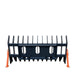 TMG Industrial 72” Skid Steer Root Debris Rake Attachment, Universal Mount, 6” Tine Spacing, 30-50 HP Skid Steers, TMG-SDR72