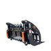 TMG Industrial 72” Skid Steer Root Rake Grapple Attachment, Universal Mount, 53” Jaw Opening, 9” Tine Spacing, 3000 lb Weight Capacity, TMG-RG72