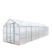 TMG Industrial 8’ x 26’ Greenhouse Grow Tent w/20 Mil Ripstop Leno Mesh PVC Cover, Galvanized Steel Frame, Roll-up Windows, TMG-GH826